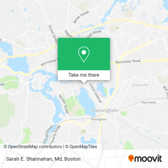 Sarah E. Shannahan, Md map