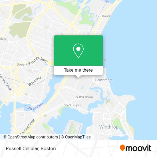 Russell Cellular map