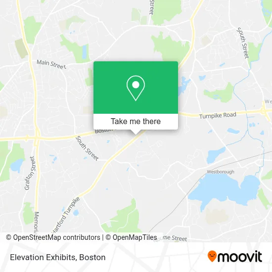 Elevation Exhibits map