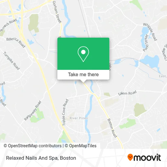 Relaxed Nails And Spa map