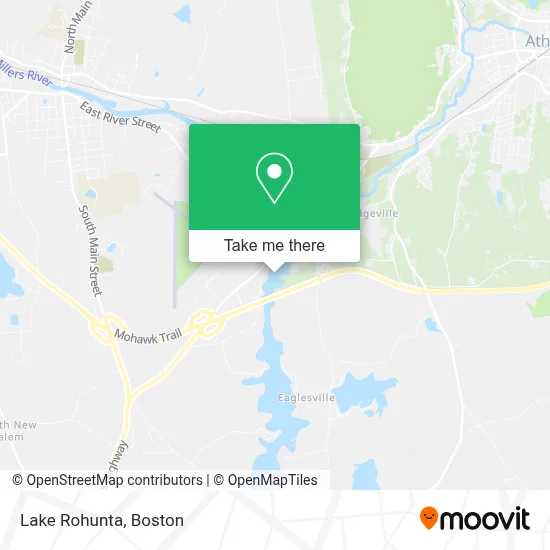 Lake Rohunta map