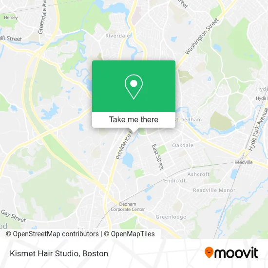 Kismet Hair Studio map