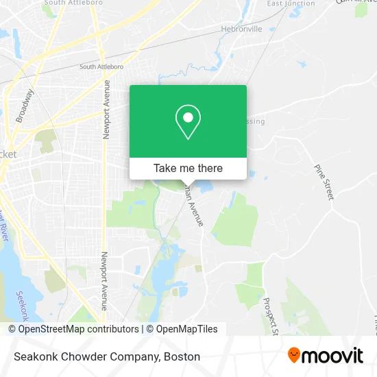 Seakonk Chowder Company map