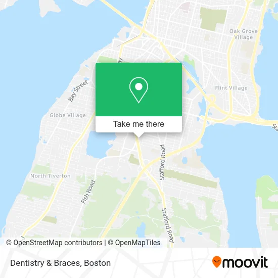 Dentistry & Braces map