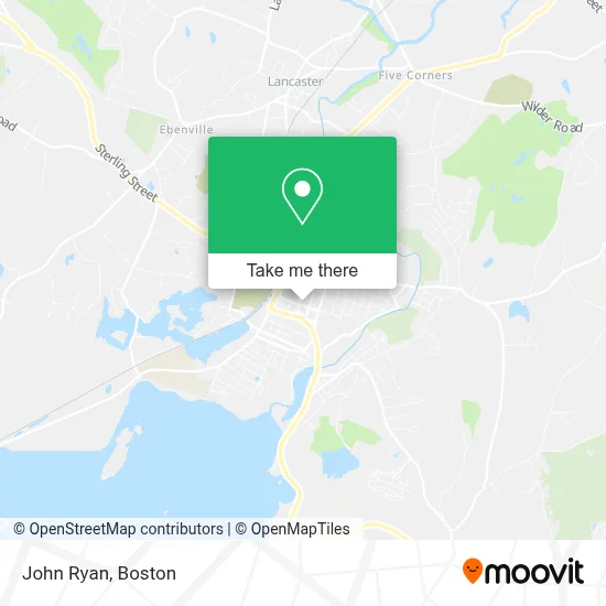 John Ryan map