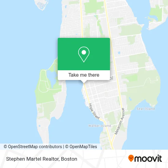 Stephen Martel Realtor map