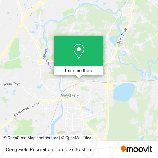 Craig Field Recreation Complex map