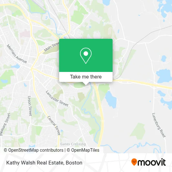Kathy Walsh Real Estate map