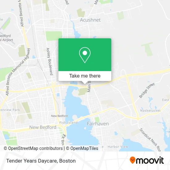 Tender Years Daycare map