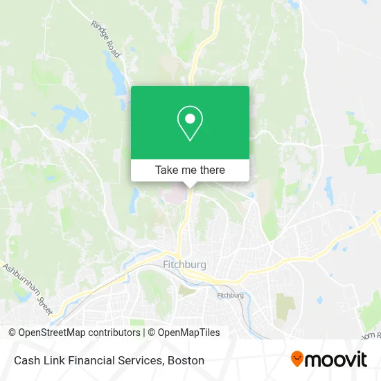 Cash Link Financial Services map