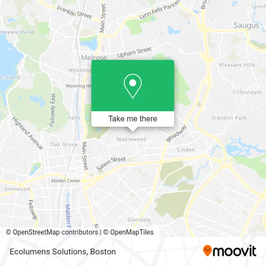 Ecolumens Solutions map