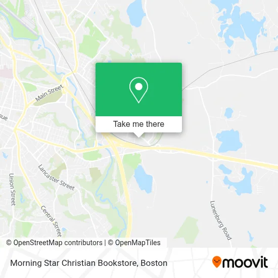 Morning Star Christian Bookstore map