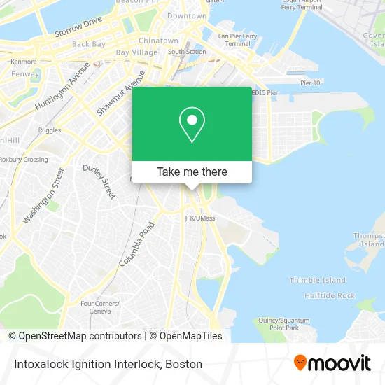 Intoxalock Ignition Interlock map