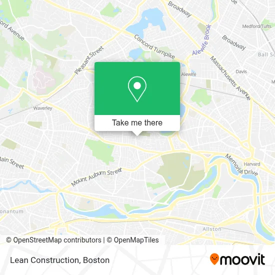 Lean Construction map