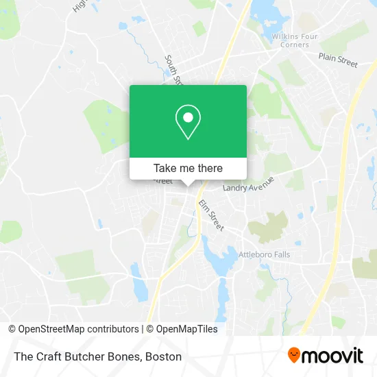 The Craft Butcher Bones map