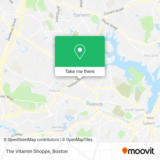 The Vitamin Shoppe map