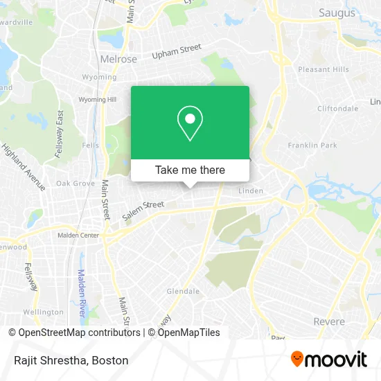 Rajit Shrestha map