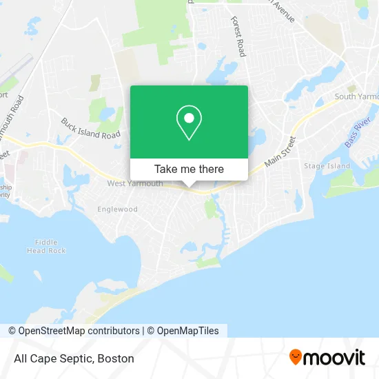 All Cape Septic map