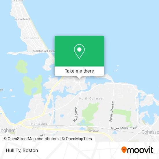 Hull Tv map
