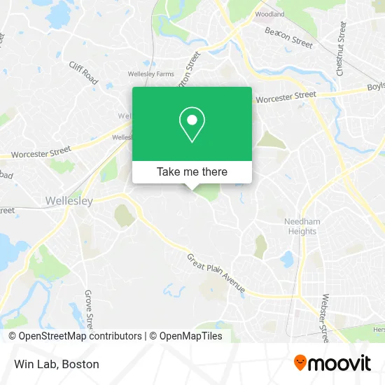 Win Lab map