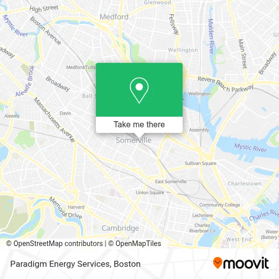 Paradigm Energy Services map