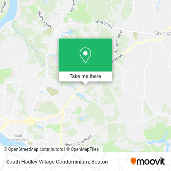 South Hadley Village Condominium map