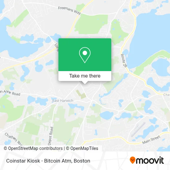 Coinstar Kiosk - Bitcoin Atm map