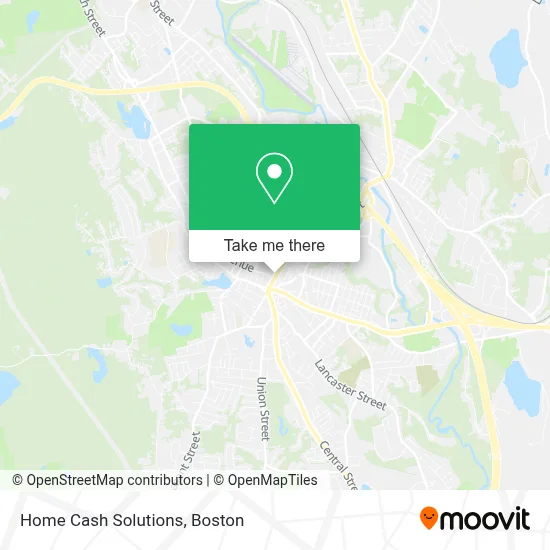 Home Cash Solutions map