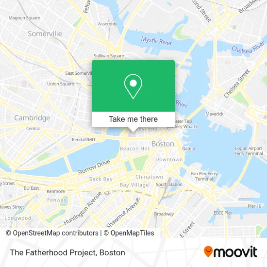 The Fatherhood Project map