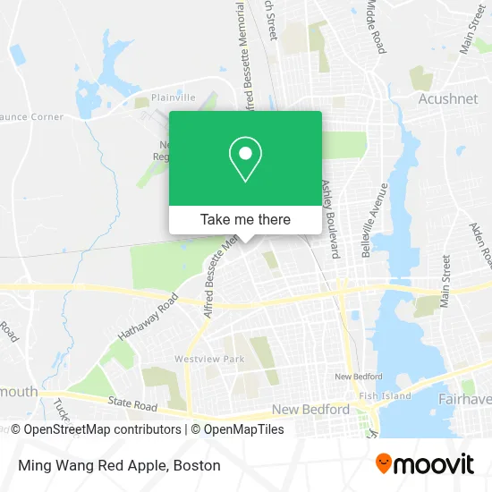 Ming Wang Red Apple map