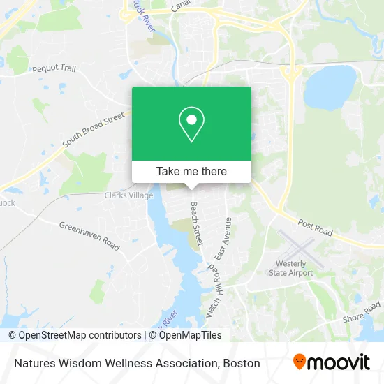 Natures Wisdom Wellness Association map