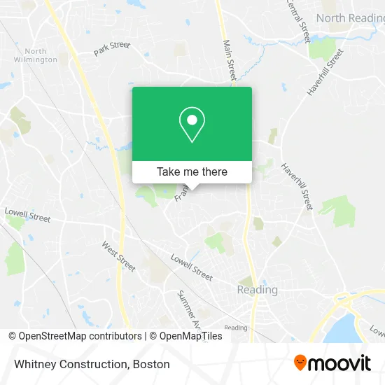 Whitney Construction map