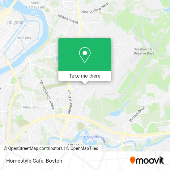 Homestyle Cafe map