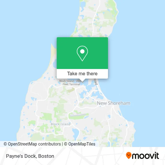 Payne's Dock map