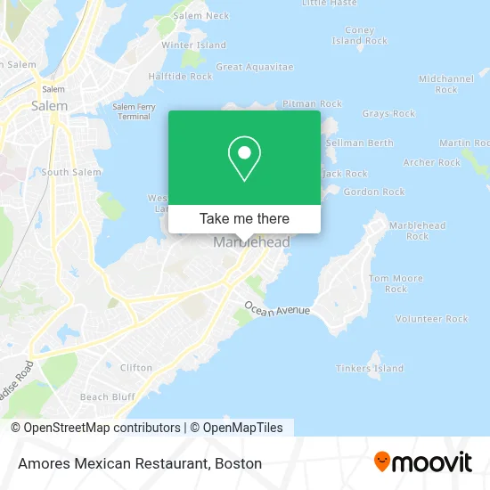 Amores Mexican Restaurant map