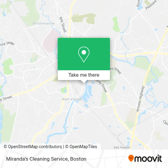 Miranda's Cleaning Service map