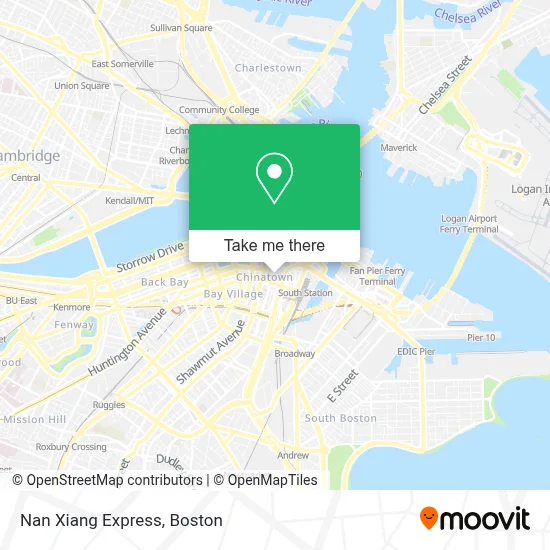 Nan Xiang Express map