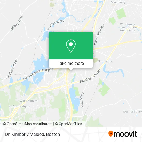 Dr. Kimberly Mcleod map
