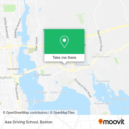 Aaa Driving School map