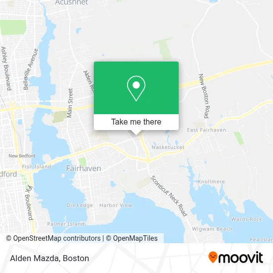 Alden Mazda map