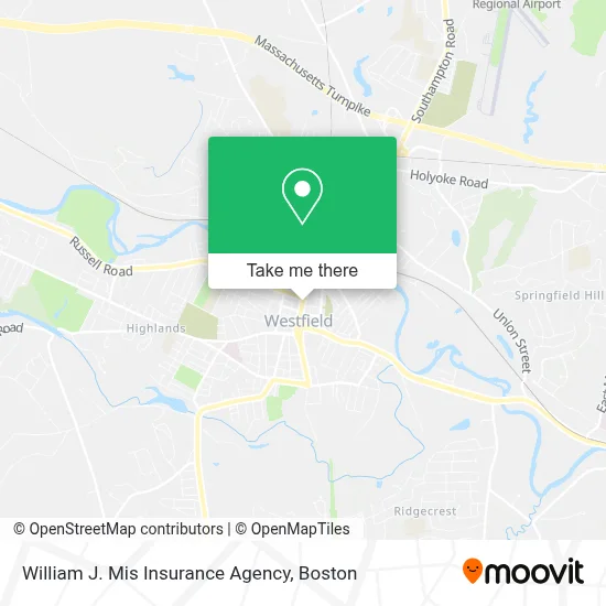 William J. Mis Insurance Agency map