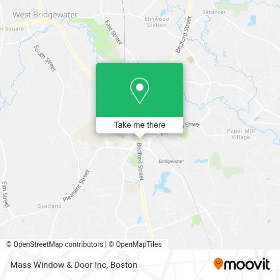 Mass Window & Door Inc map