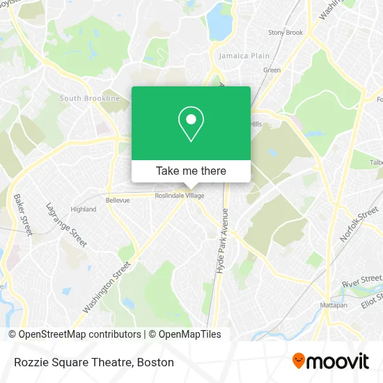 Rozzie Square Theatre map