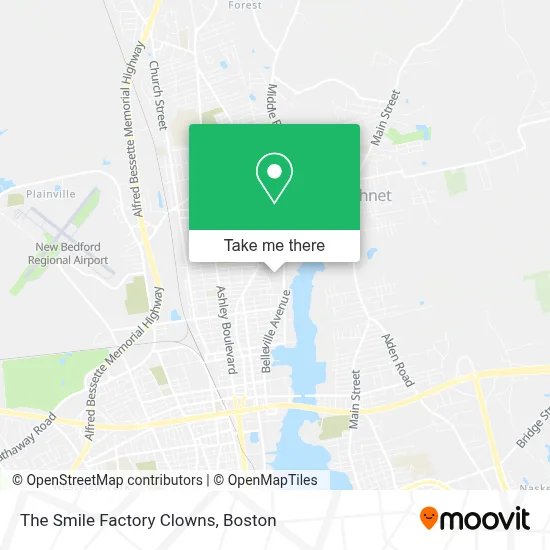 The Smile Factory Clowns map