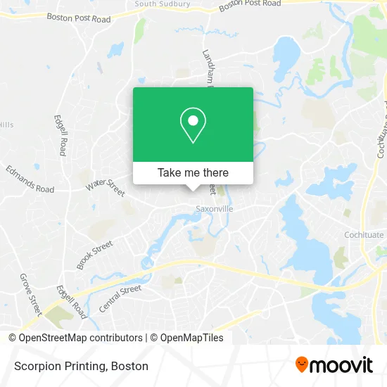 Scorpion Printing map