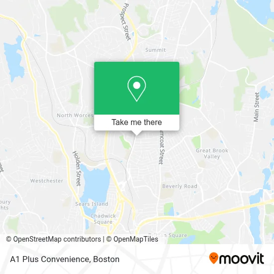 A1 Plus Convenience map