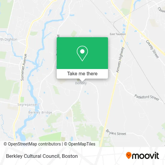 Berkley Cultural Council map