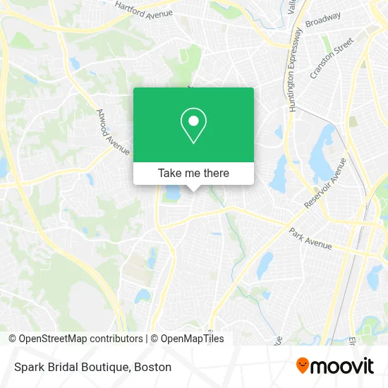 Spark Bridal Boutique map