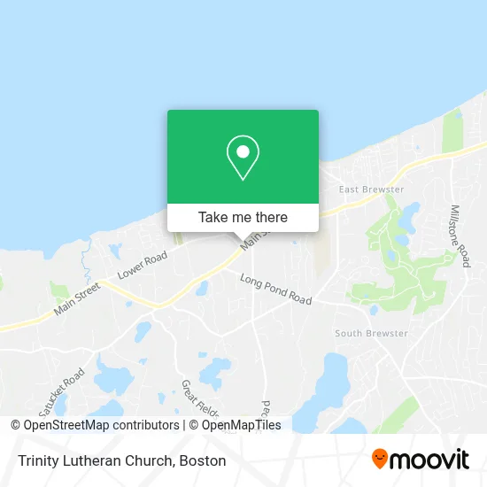 Trinity Lutheran Church map