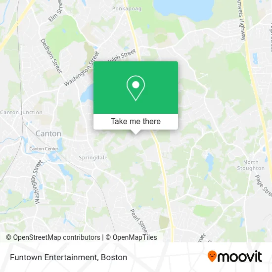 Funtown Entertainment map